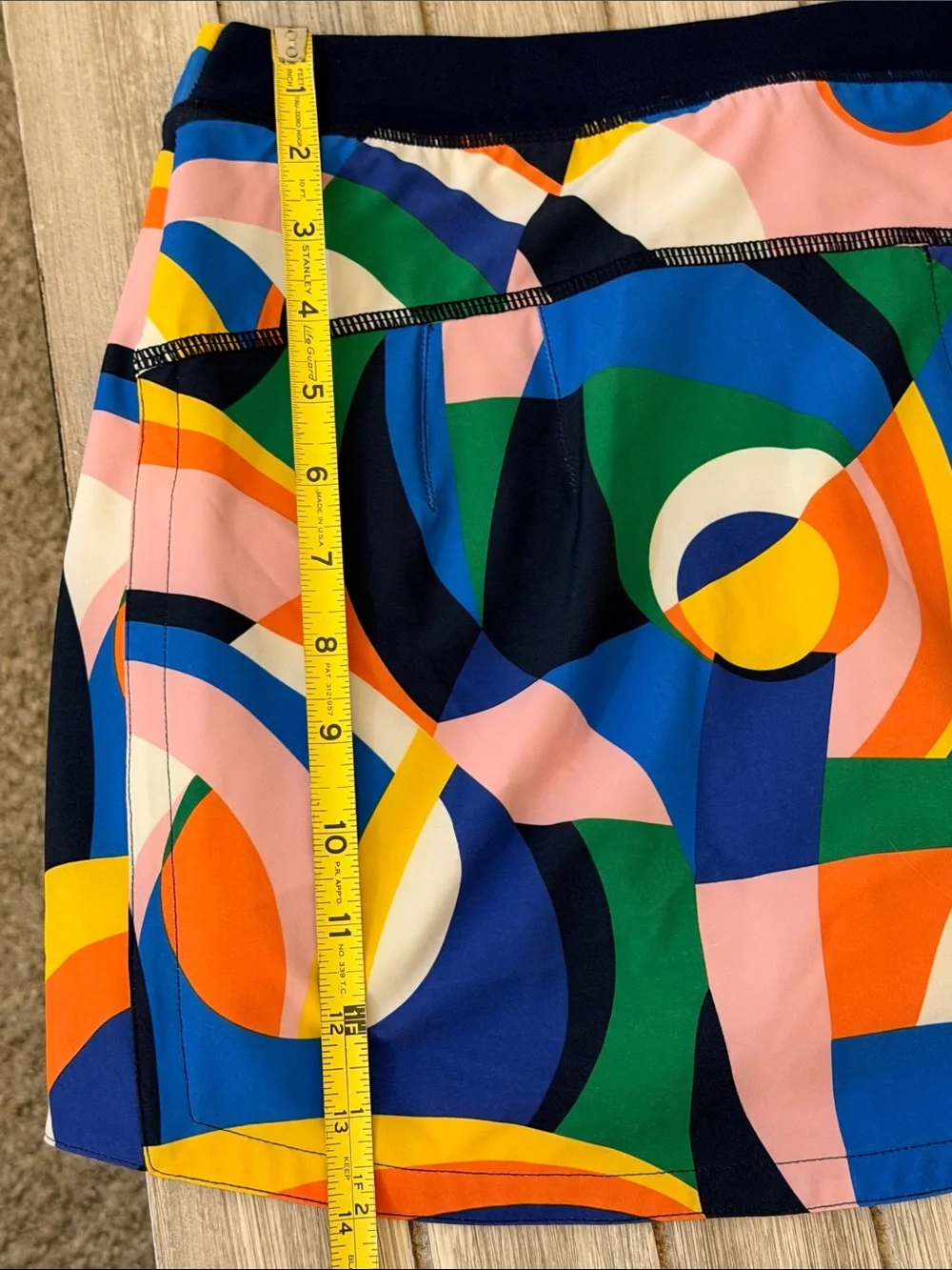 Ralph Lauren RLX Athleisure Golf Skort Abstract Print Stretch Athletic Small